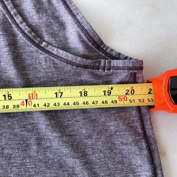 Lululemon Intended Tank (heathered black currant) heathered purple (size 10) - Picture 7 of 7